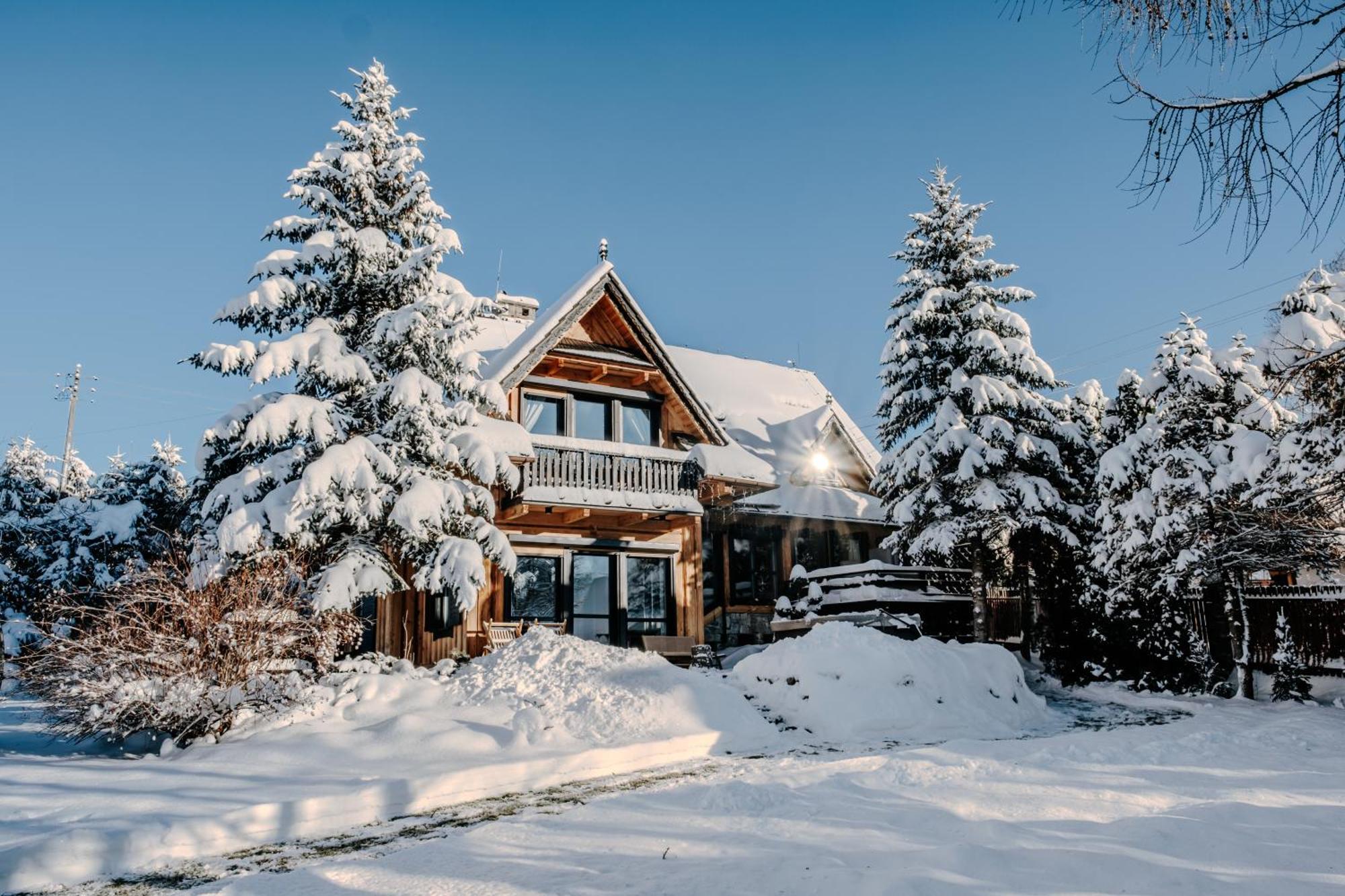 Villa Swiss Na Wylacznosc - Jacuzzi, Sauna, Bilard Kościelisko Exterior foto